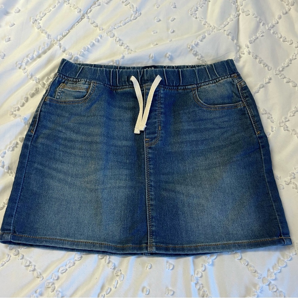 GAP Blue Denim Jean Skirt
